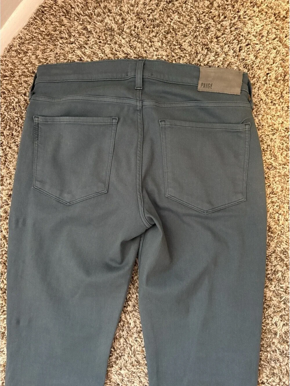 Paige Lennox Men's Jeans Storm Sky Denim Slim Straight Size 31 - Pre/Owned